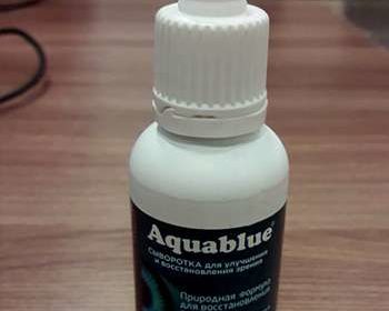 Внешний вид капель Aquablue